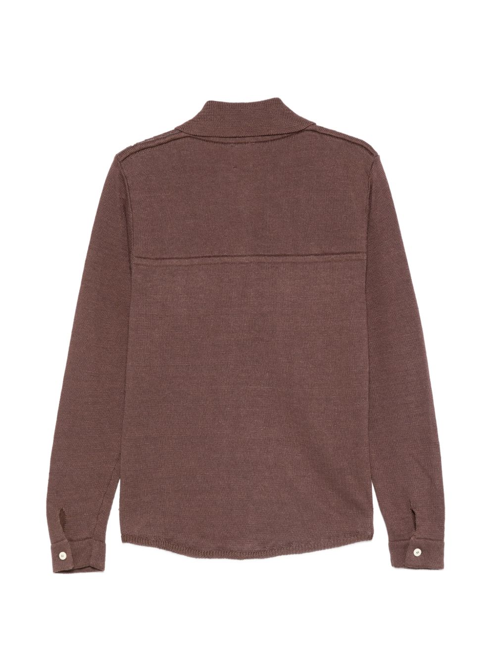RAKKI Cardigan marrone ricamato Coleman