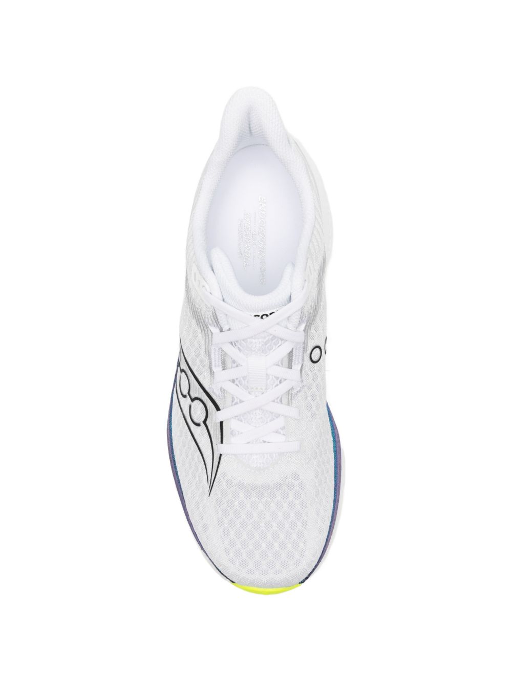 SAUCONY Sneakers Endorphin Speed bianche e celesti
