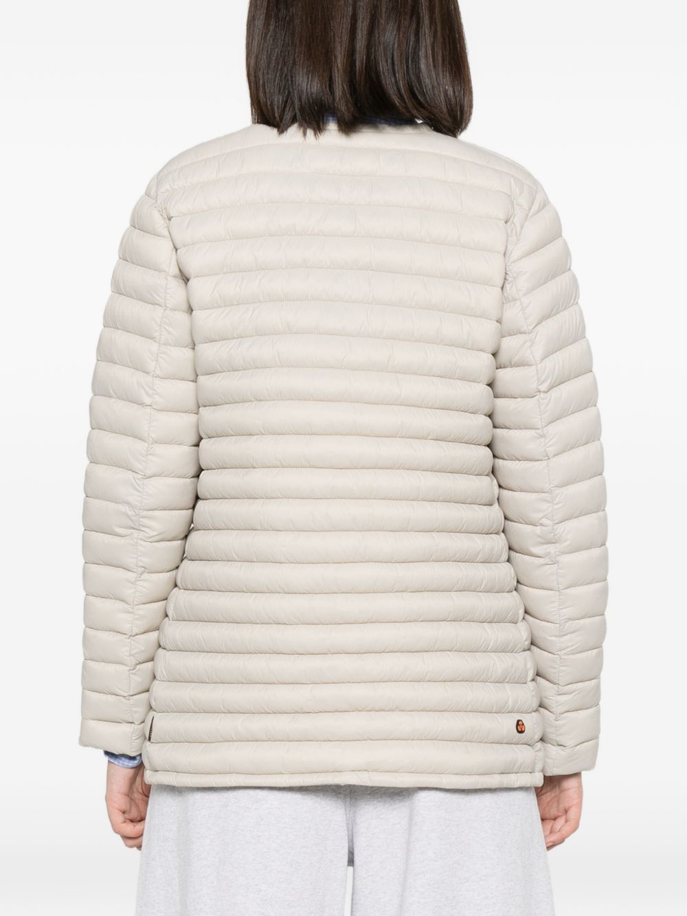 SAVE THE DUCK Trench imbottito Elisa beige chiaro