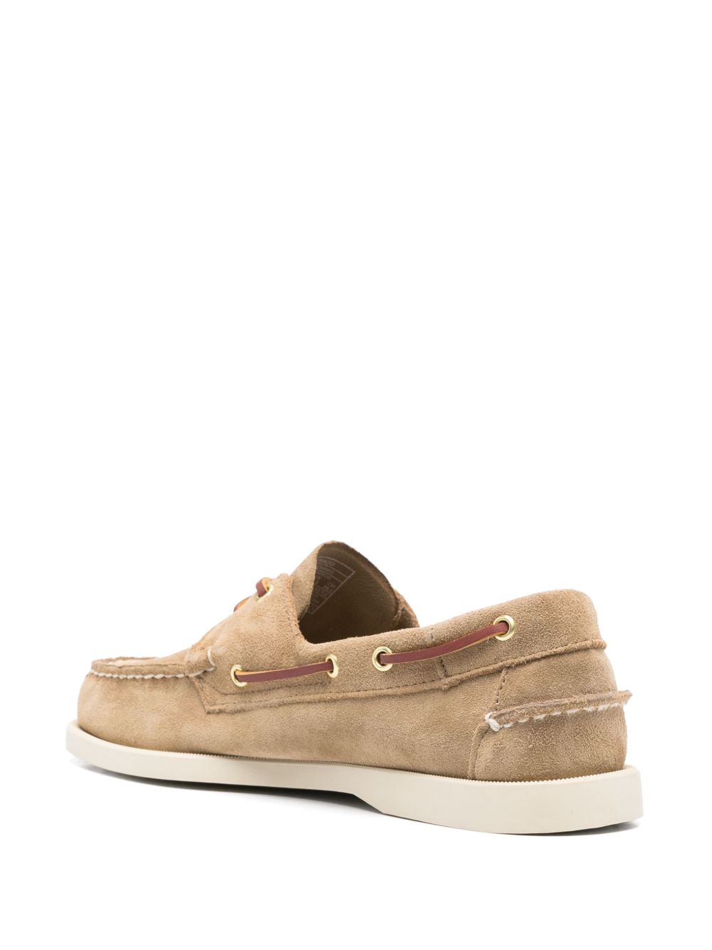 SEBAGO Mocassino da barca in pelle scamosciata beige