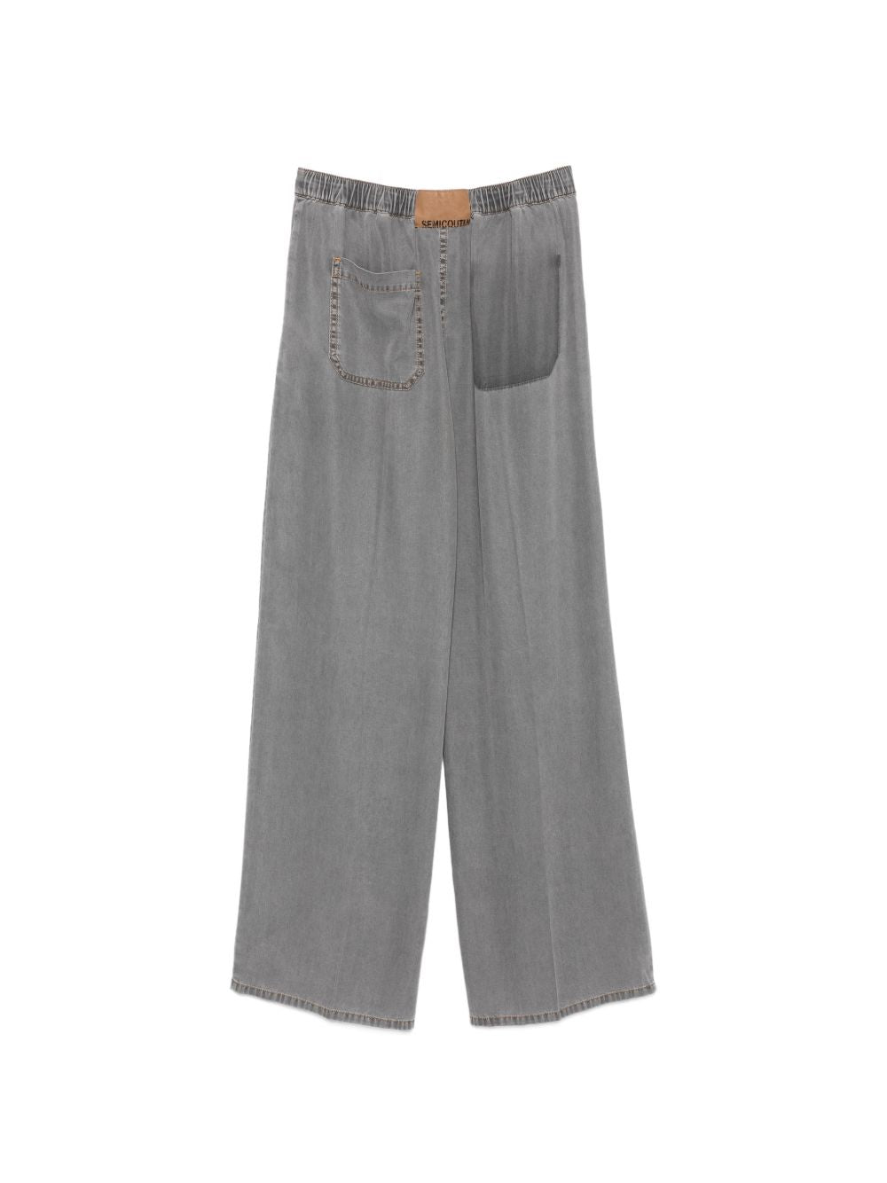 SEMICOUTURE Pantaloni Debora grigio scuro