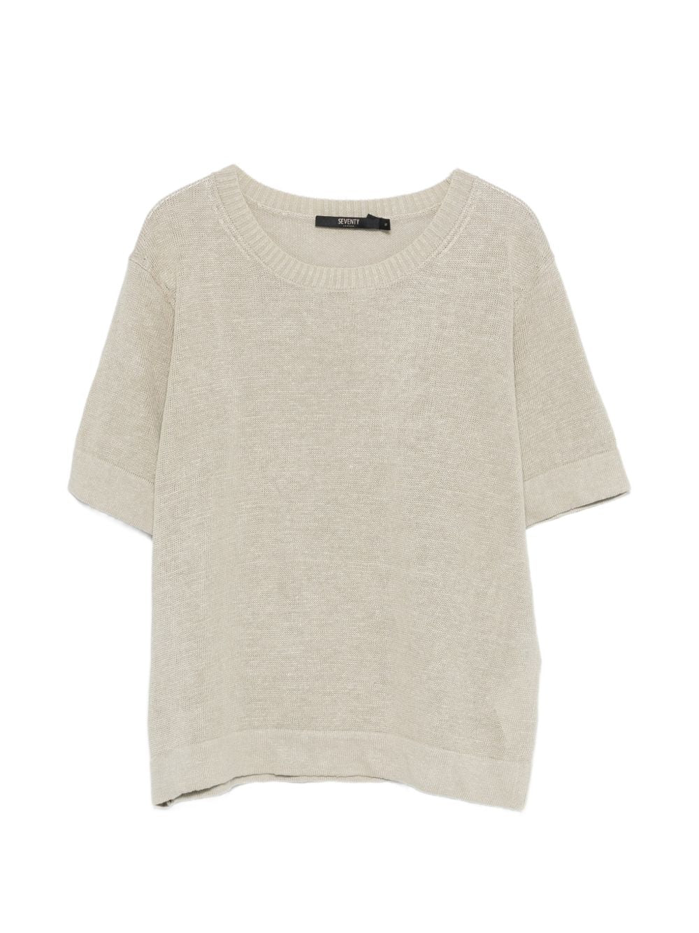 SEVENTY T-shirt in lino misto cotone