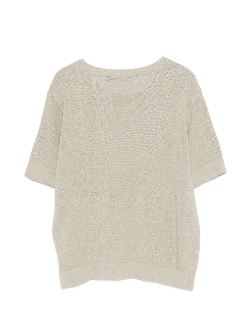 SEVENTY T-shirt in lino misto cotone