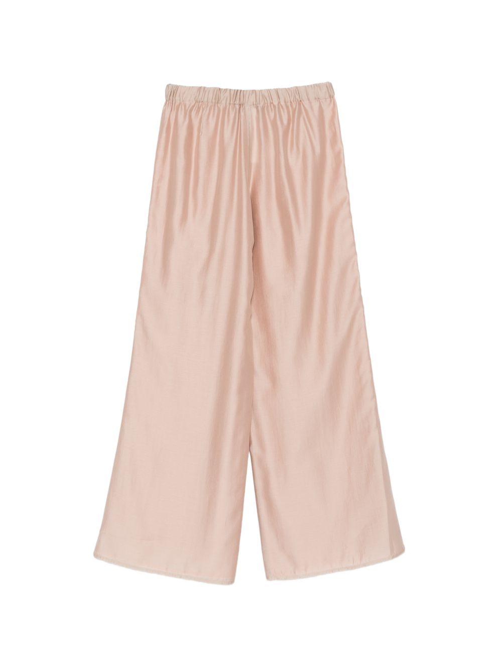 SEVENTY Pantalone a zampa larga cipria