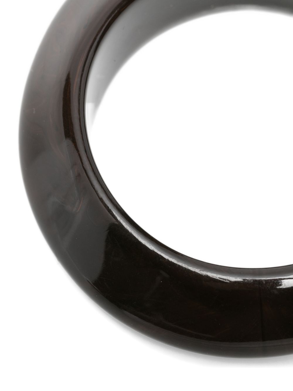 SOEUR Bracciale marrone ovale rigido
