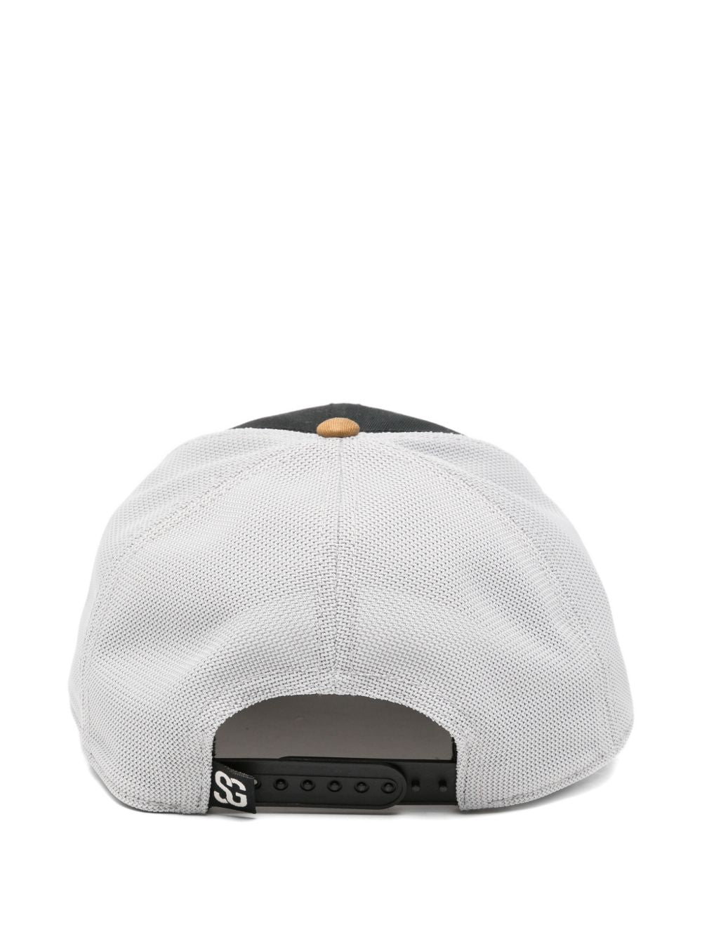SOUTH GARAGE Cappello da baseball a blocchi di colore con stampa