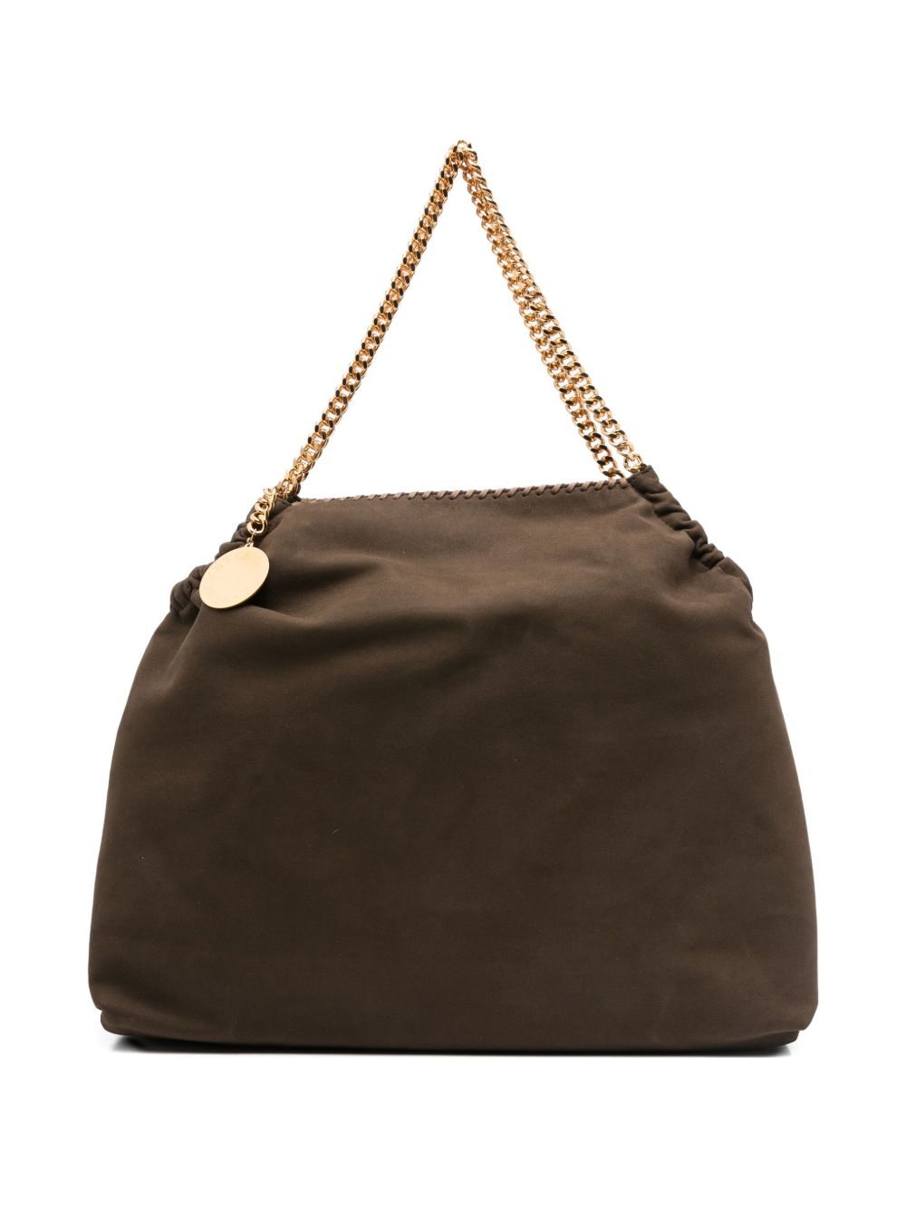 STELLA MCCARTNEY Borsa Tote Falabella in pelle vegana marrone