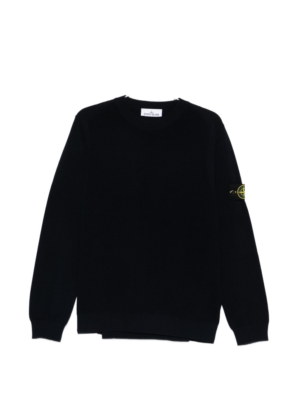 STONE ISLAND Maglione girocollo blu navy