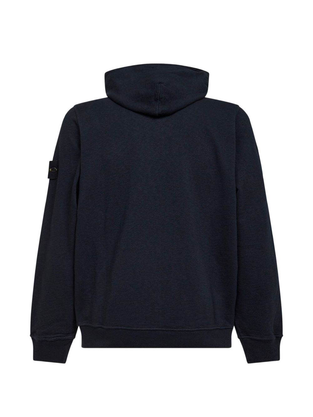 STONE ISLAND Felpa blu navy in cotone
