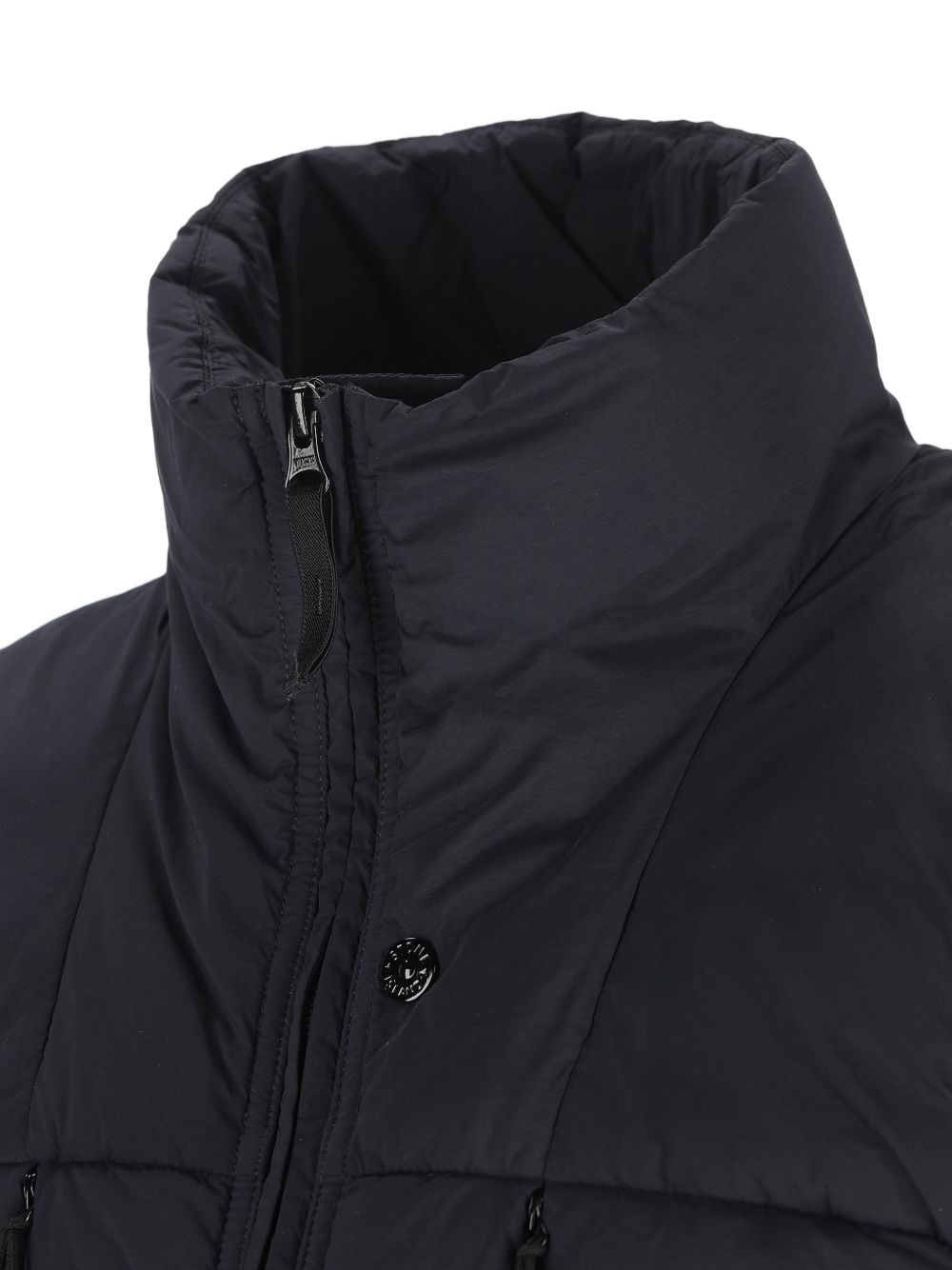 STONE ISLAND Gilet blu con tasche