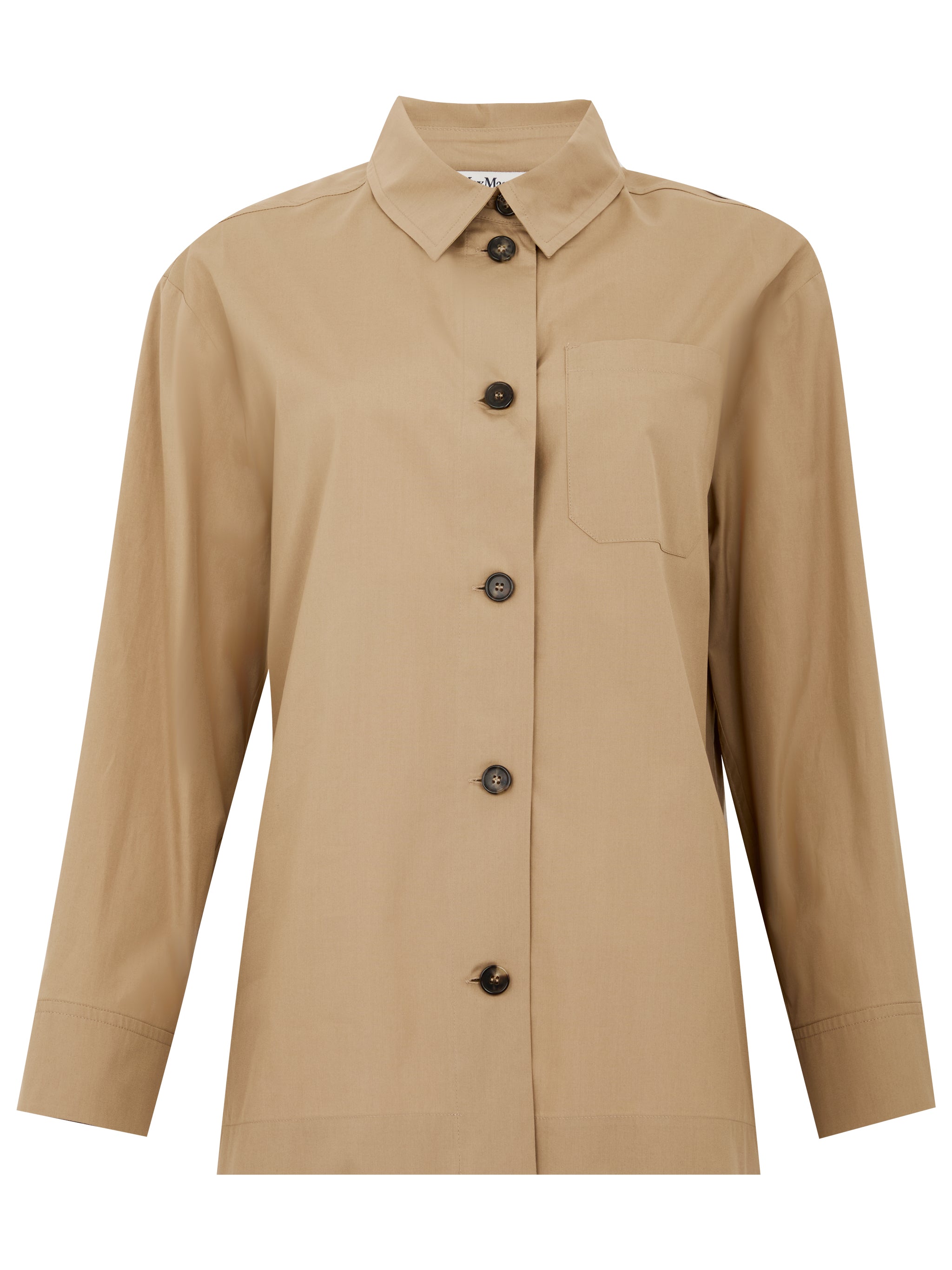 S MAX MARA Camicia a maniche lunghe Arianne beige