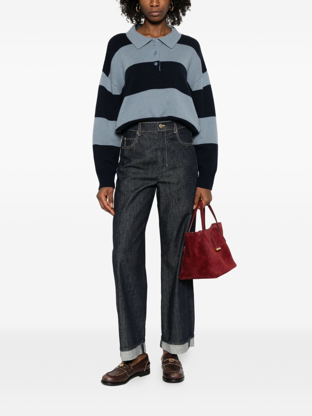 S MAX MARA Jeans 'SMM Chiara' con risvolto