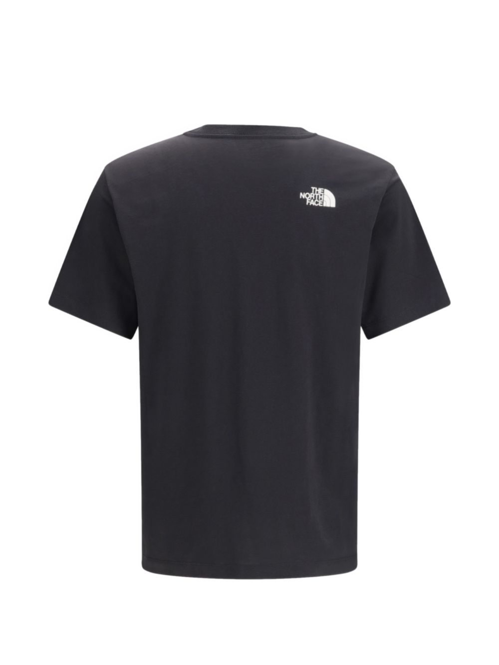 THE NORTH FACE T-shirt in cotone nero con patch logo