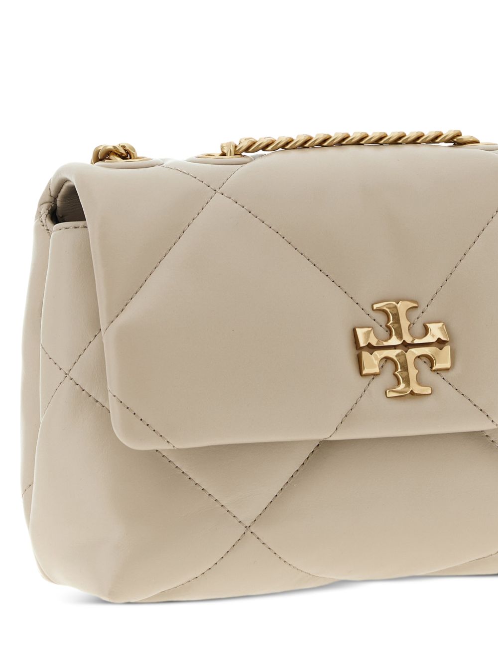 TORY BURCH Borsa a tracolla beige in pelle
