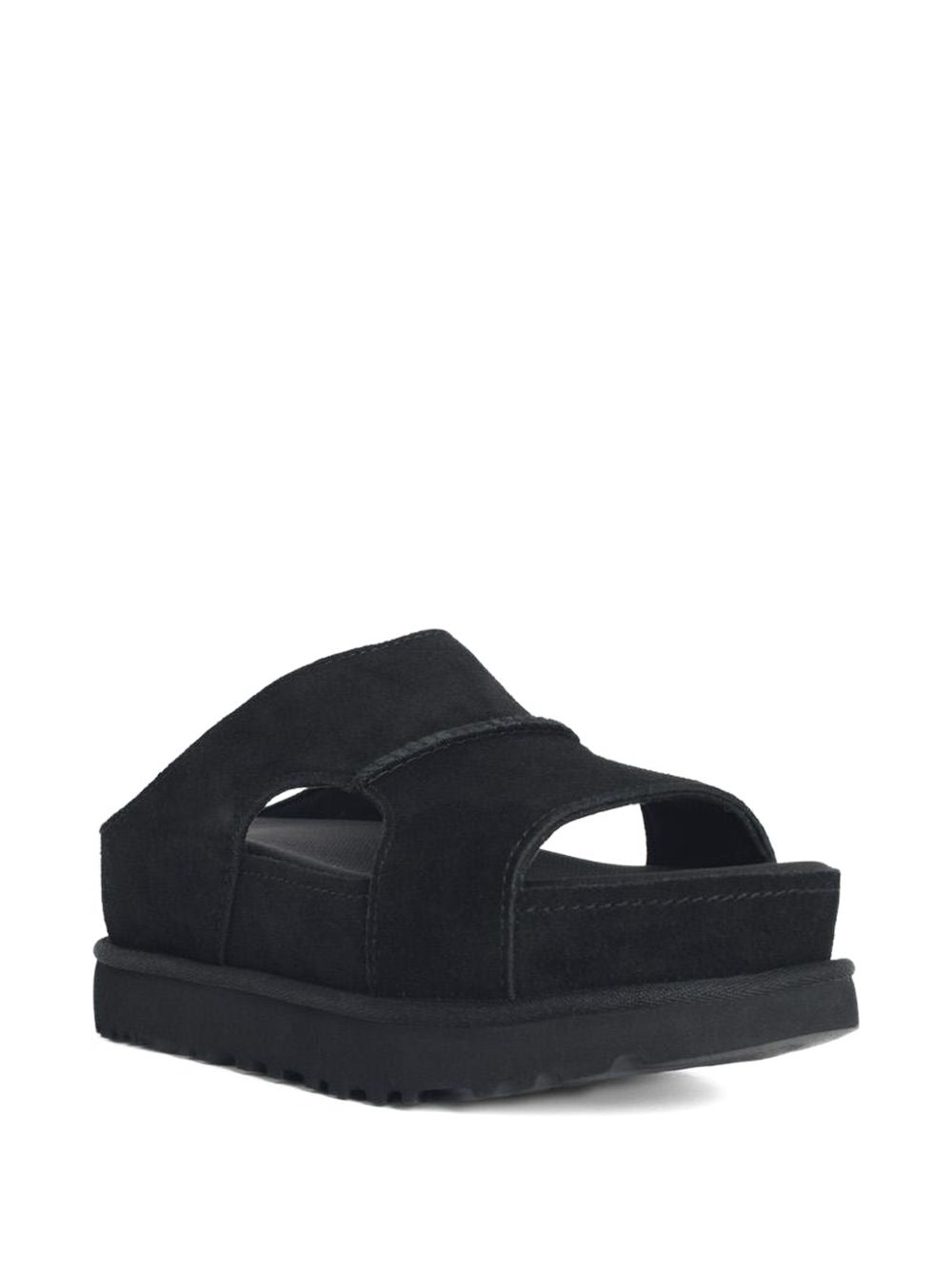 UGG Ciabatte slide in camoscio W Goldenstar Hi Cutout Slide