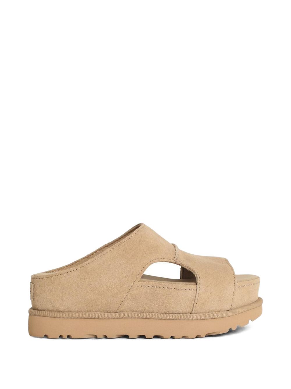 UGG Ciabatte slide in camoscio W Goldenstar Hi Cutout Slide
