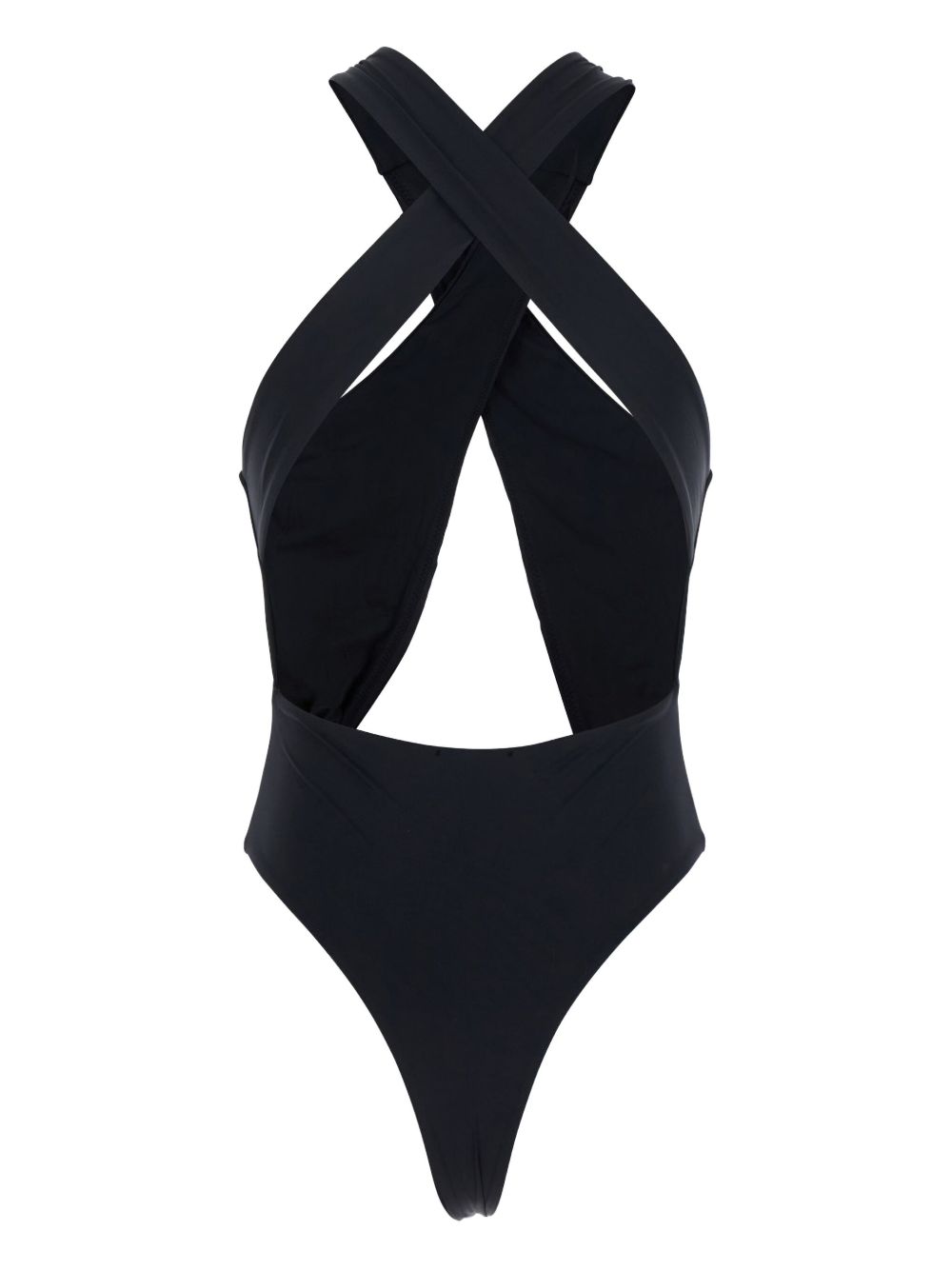 VENUJA Costume intero Texano nero con decorazioni e strass