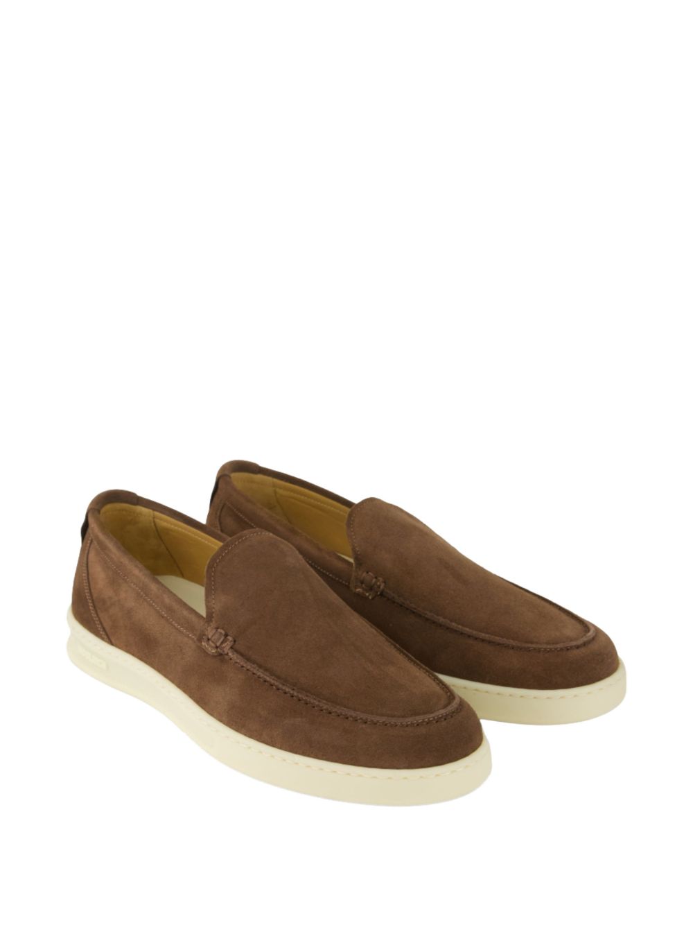 WOOLRICH Mocassini Double U.T marroni