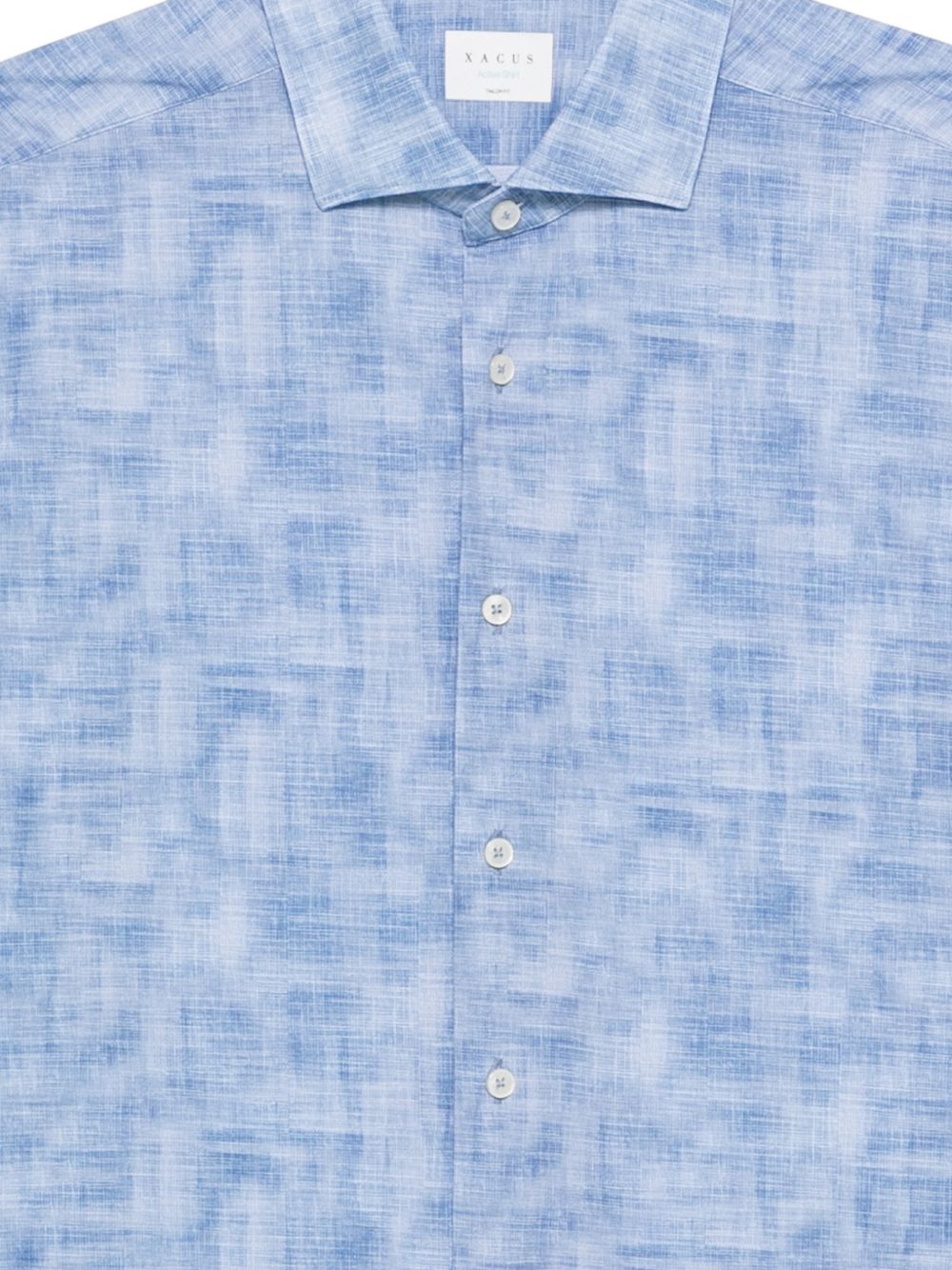 XACUS Camicia Active blu fantasia