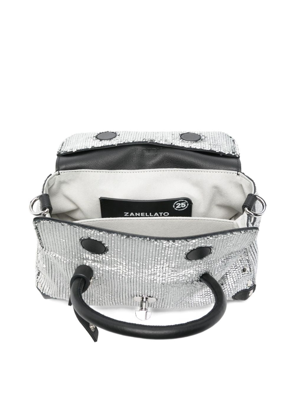 ZANELLATO Borsa Dotta Baby Anniversario CBI argento
