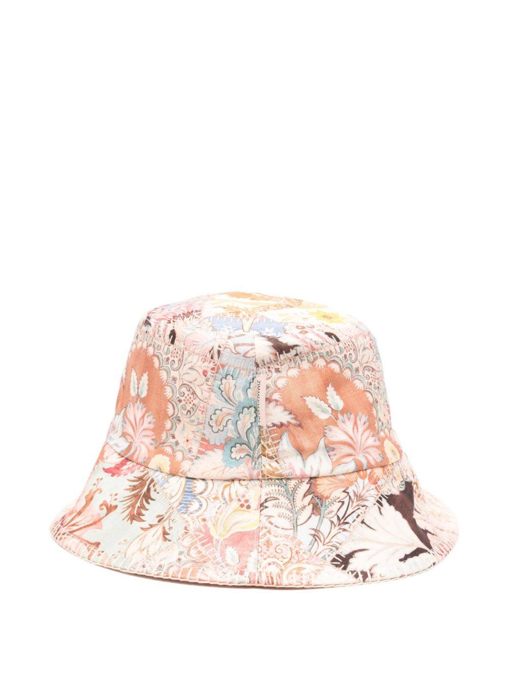 ZIMMERMANN Cappello a pescatore con fantasia floreale