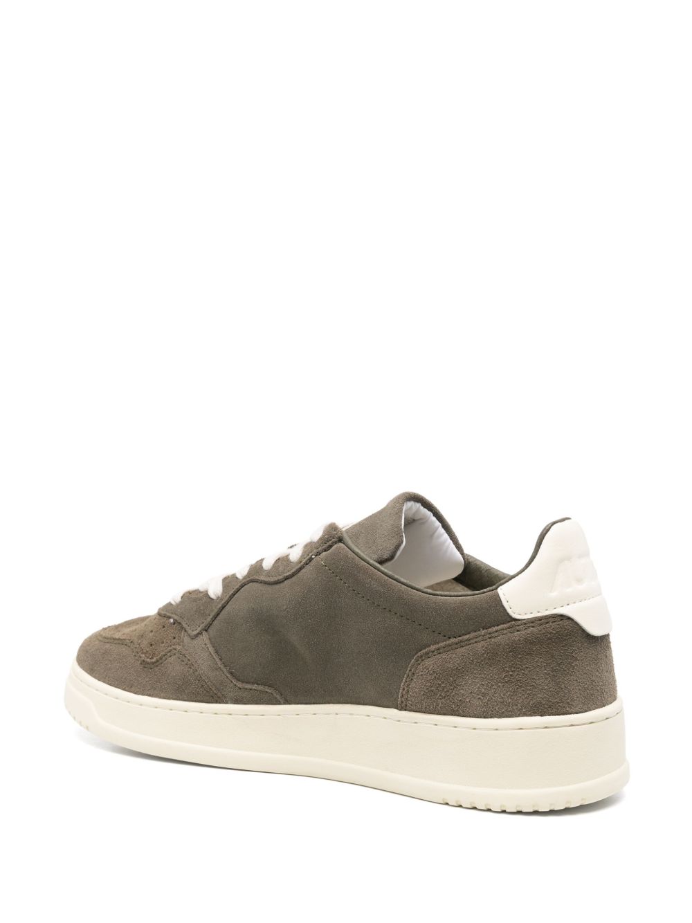 AUTRY Sneakers 'Medalist' in pelle scamosciata verde scuro