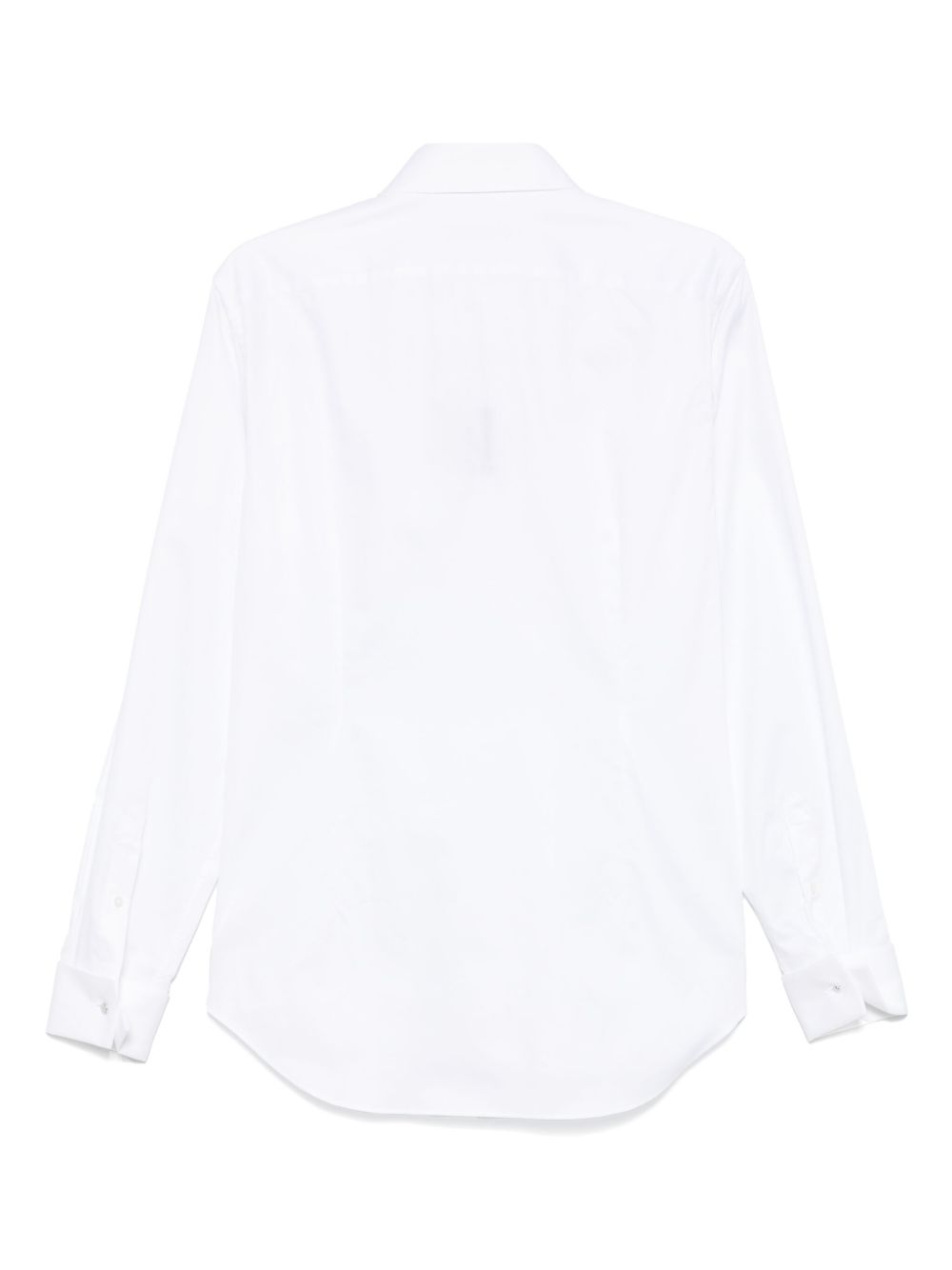 CORNELIANI Camicia classica in cotone bianco