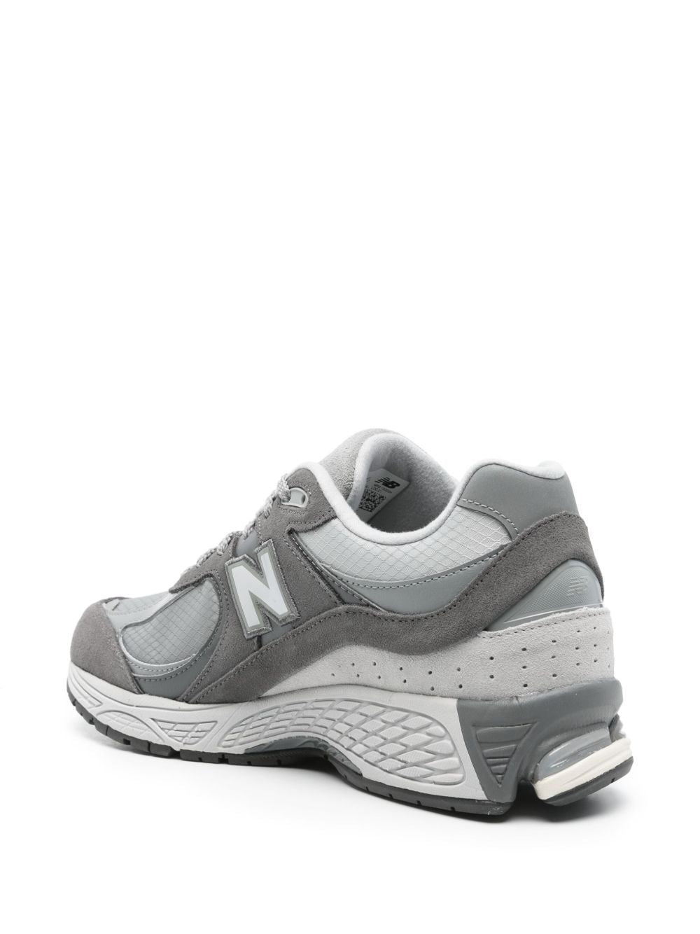 NEW BALANCE Sneakers unisex in camoscio e tela grigio '2002'