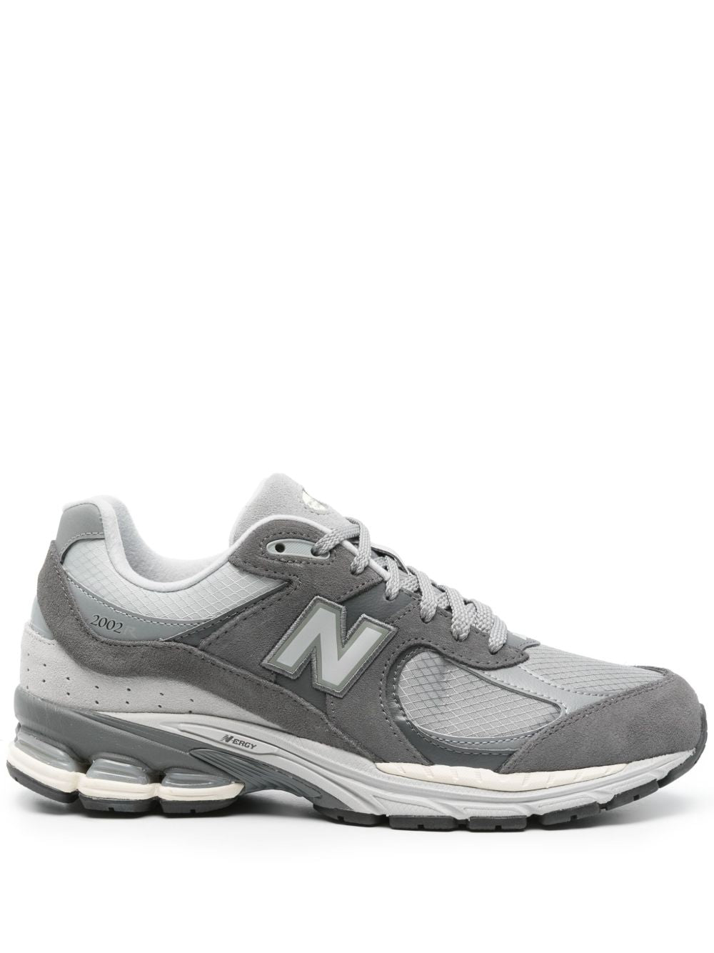NEW BALANCE Sneakers unisex in camoscio e tela grigio '2002'
