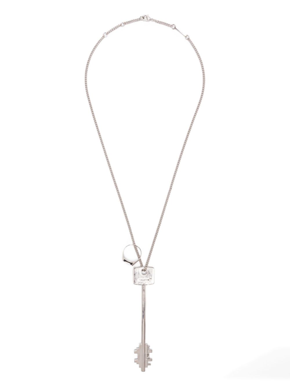 RABANNE Collana con pendente e anello