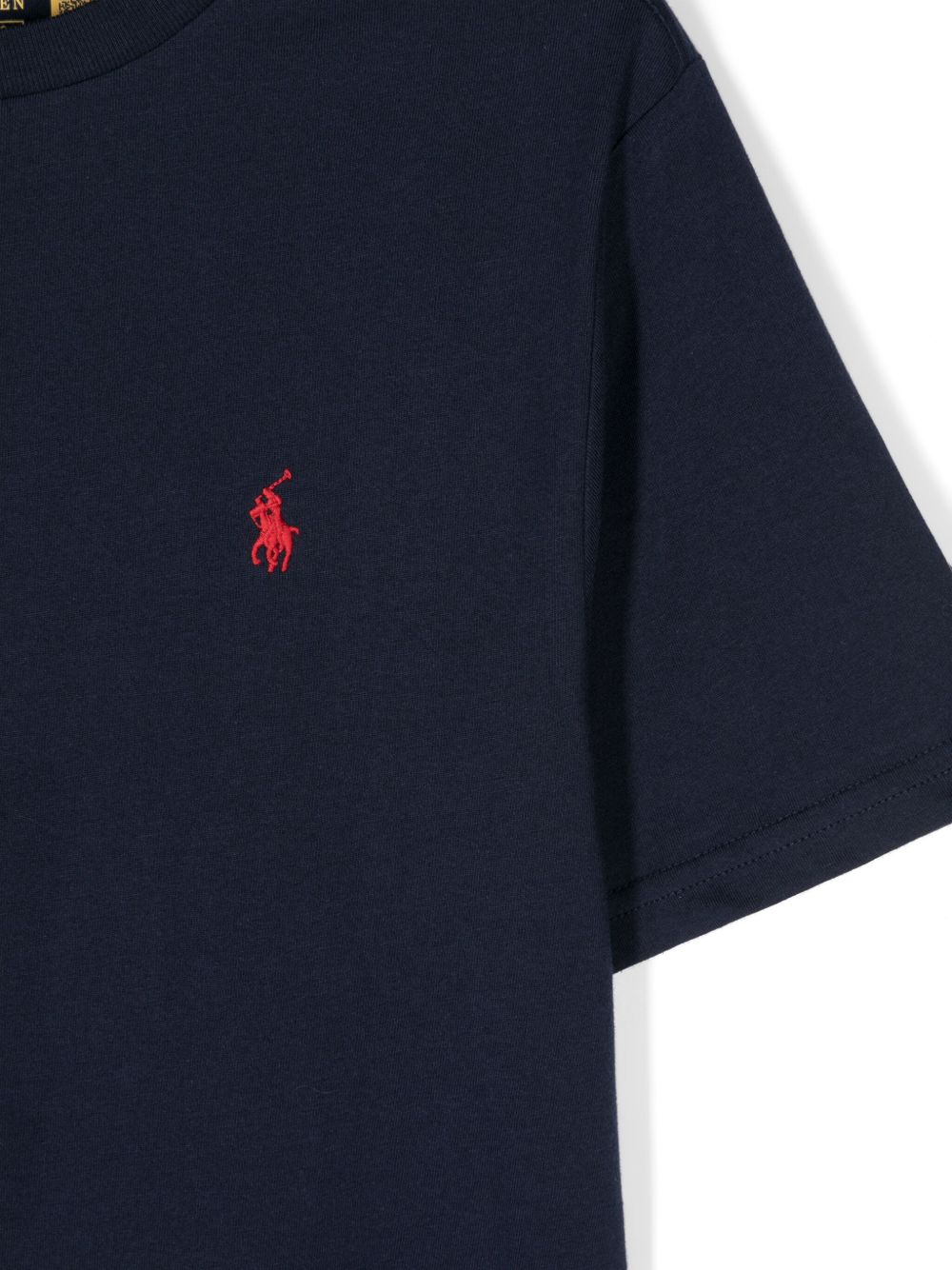 POLO RALPH LAUREN T-shirt a maniche corte blu navy con logo