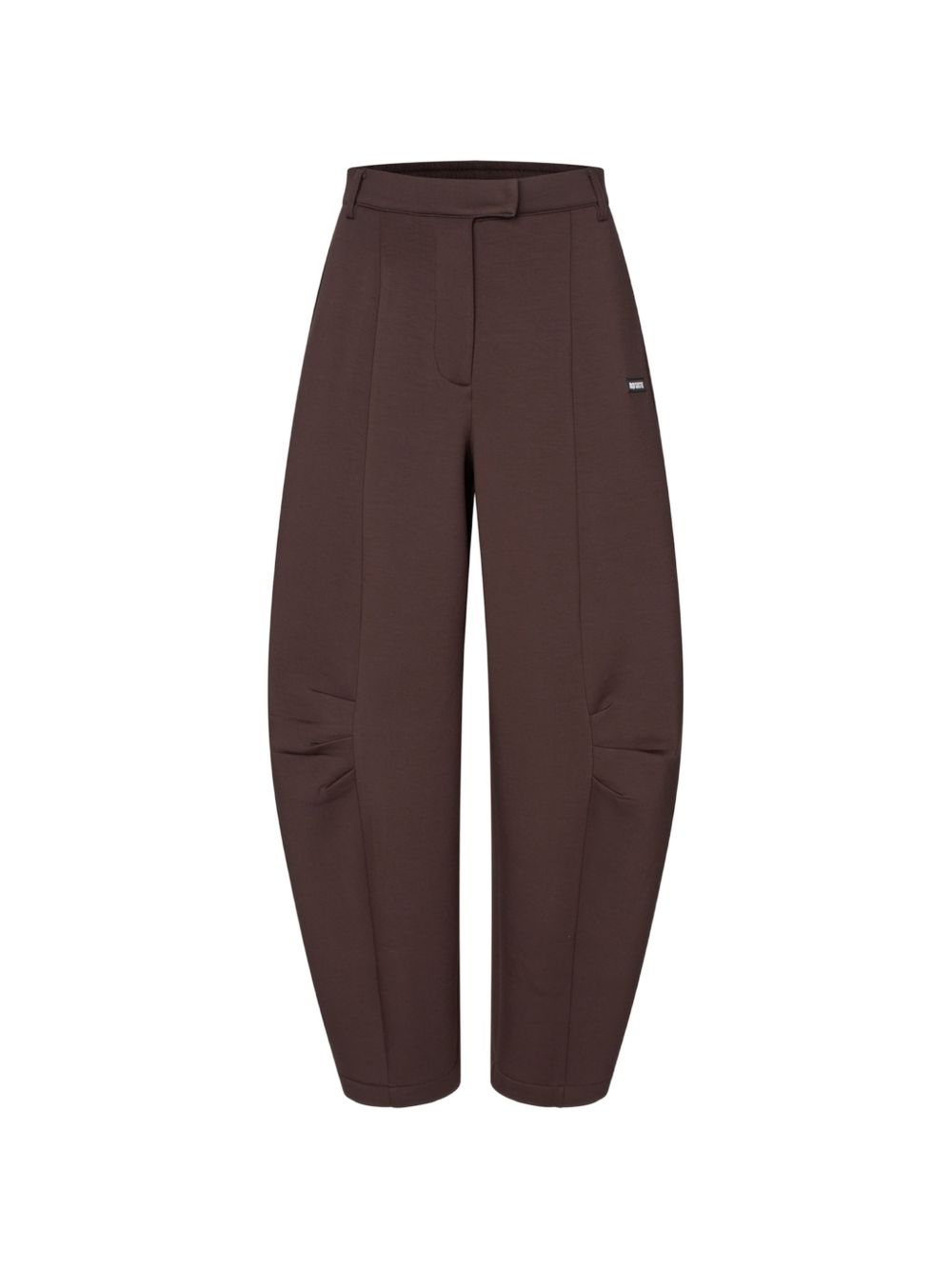 ROTATE Pantaloni casual barrel bordeaux