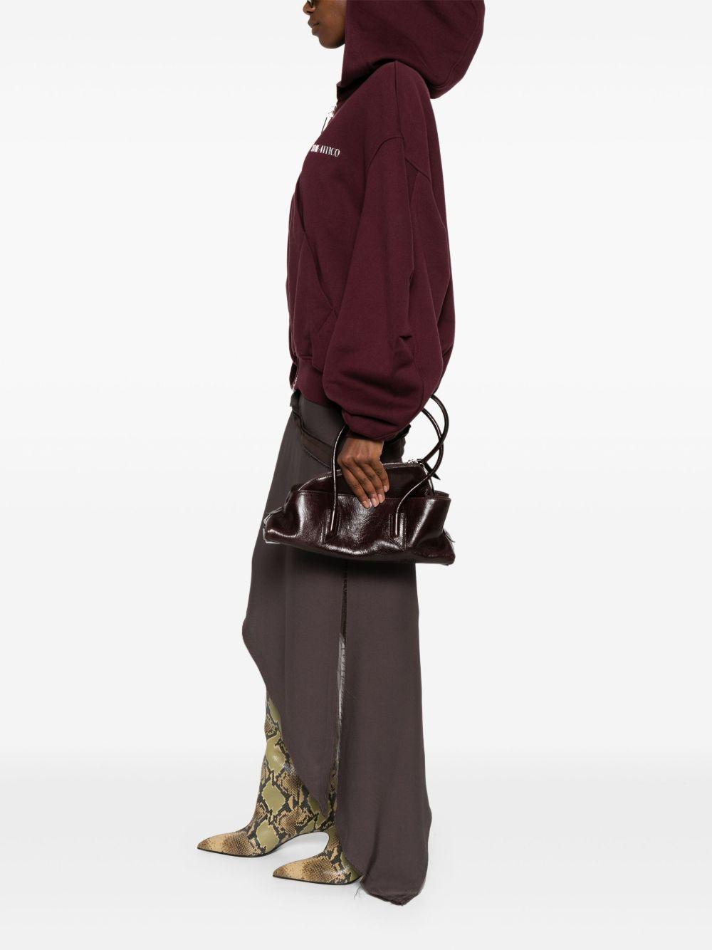 THE ATTICO Shoulder bag 'La Passeggiata Small' cioccolato