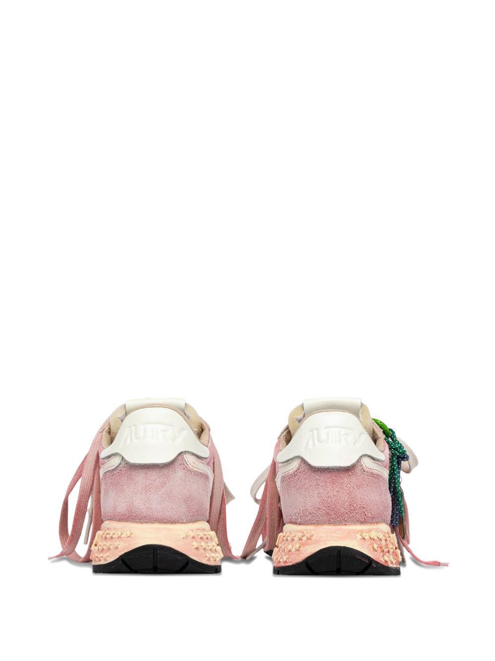 AUTRY Sneakers Reelwind rosa con charms