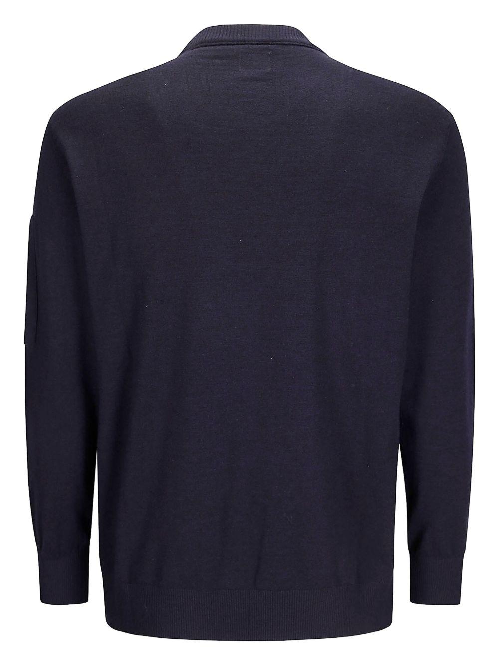 CP COMPANY Maglione girocollo in lana blu