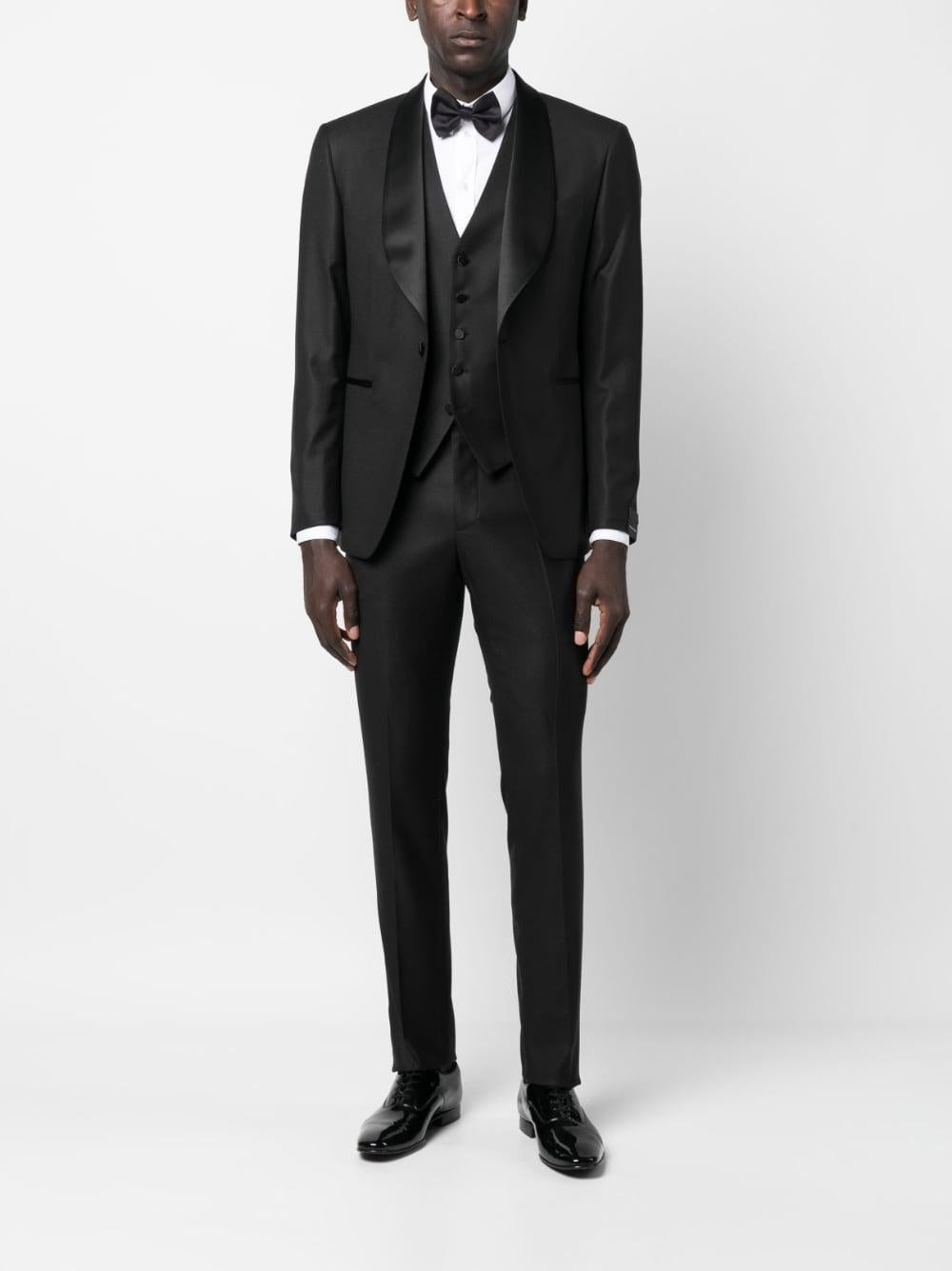 TAGLIATORE Abito sciallato monopetto