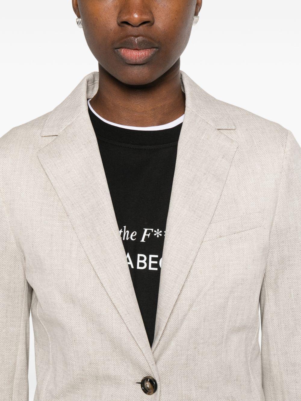 CIRCOLO 1901 Giacca beige con tasche laterali