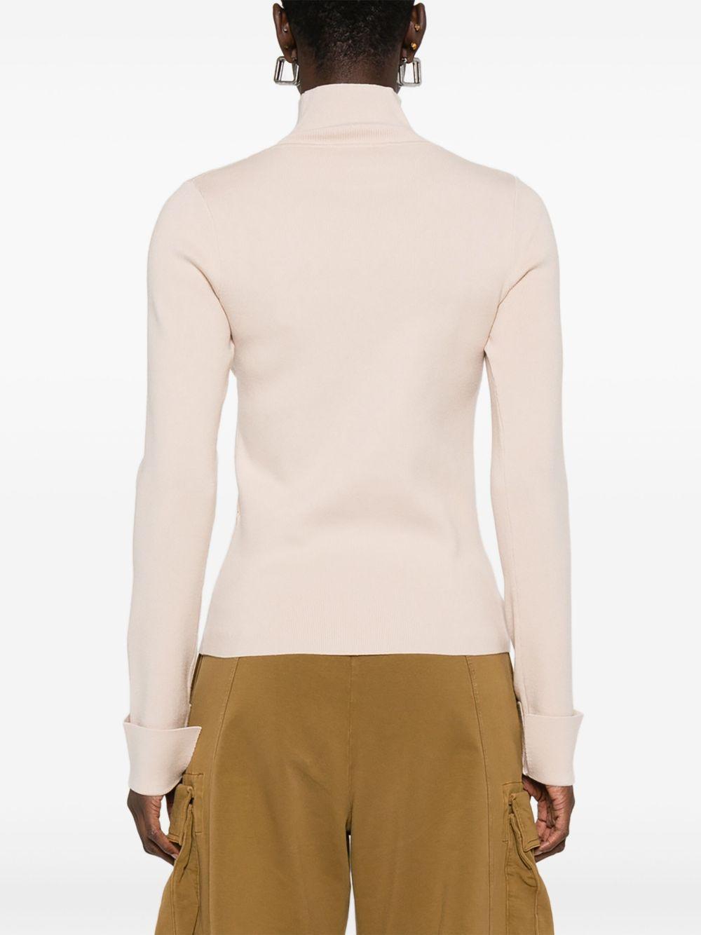 BLUGIRL Maglione a collo alto con motivo geometrico