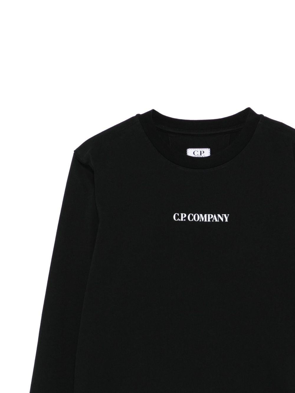 CP COMPANY T-shirt a maniche lunghe con logo