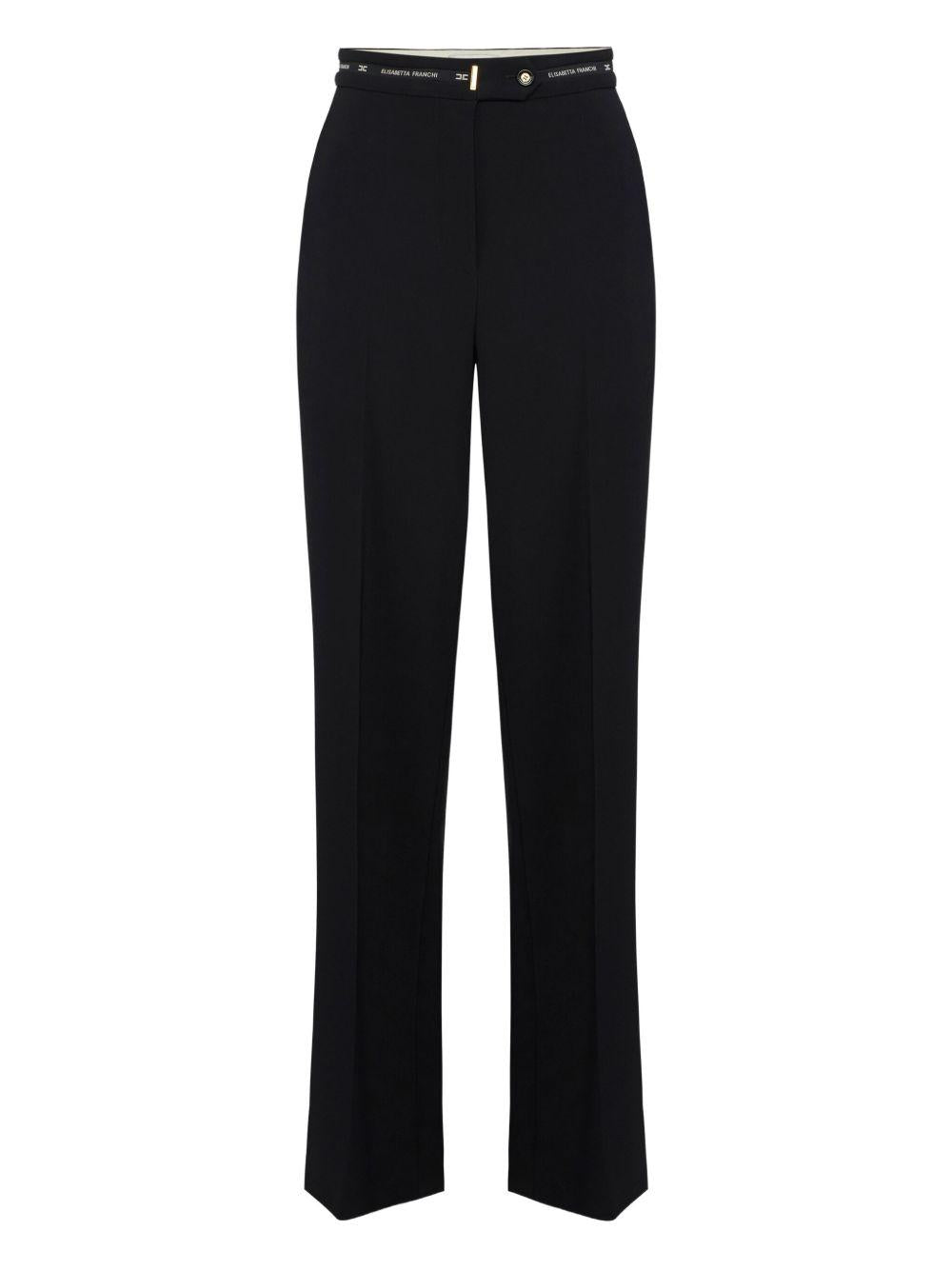 ELISABETTA FRANCHI Pantaloni eleganti neri