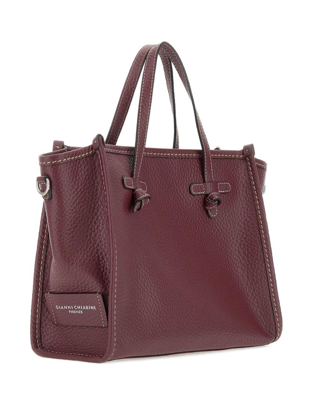 GIANNI CHIARINI Borsa a mano Miss Marcella in pelle bordeaux