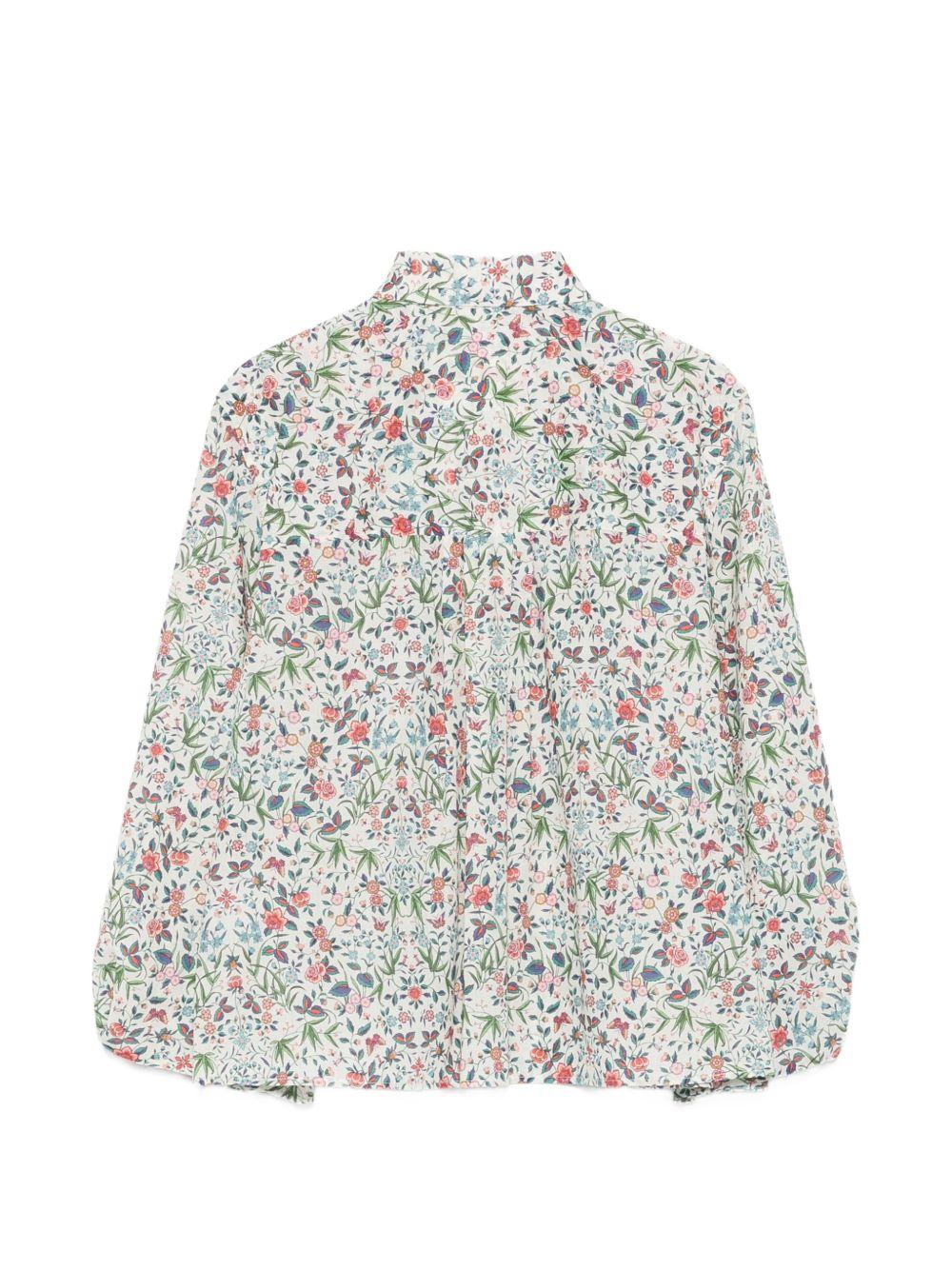 XACUS Camicia Margot con stampa floreale
