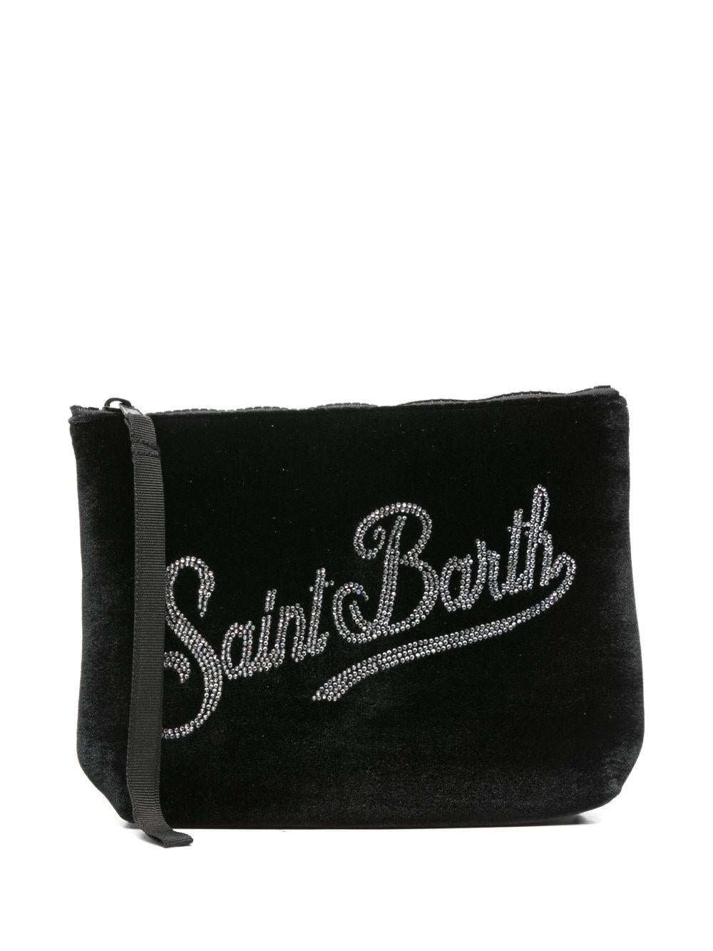 MC2 SAINT BARTH Clutch bag 'Aline Velvet'