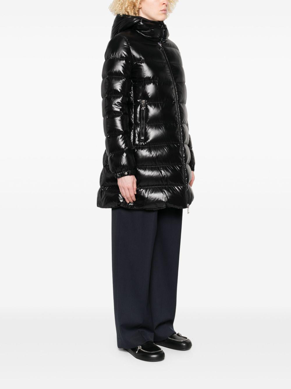 MONCLER Piumino lungo 'Courcelles' nero