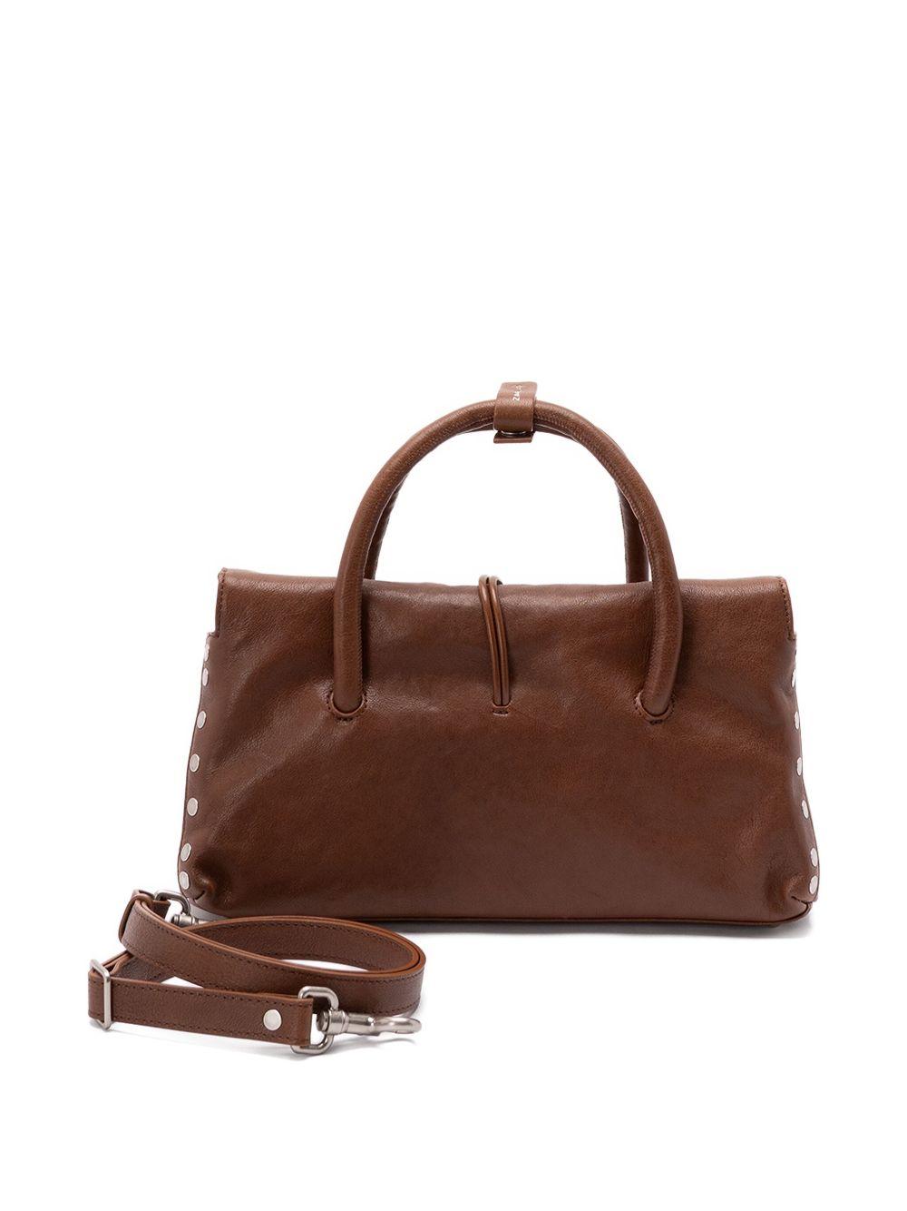 ZANELLATO Borsa Dotta Small in nappa marrone