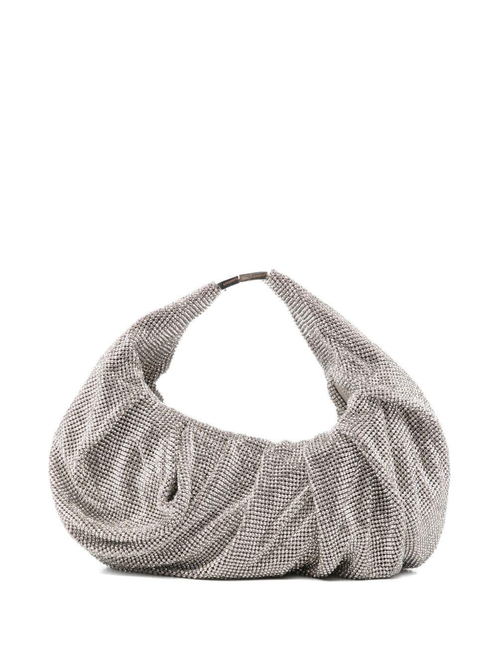 BENEDETTA BRUZZICHES Borsa 'Yennefer crystal' argento