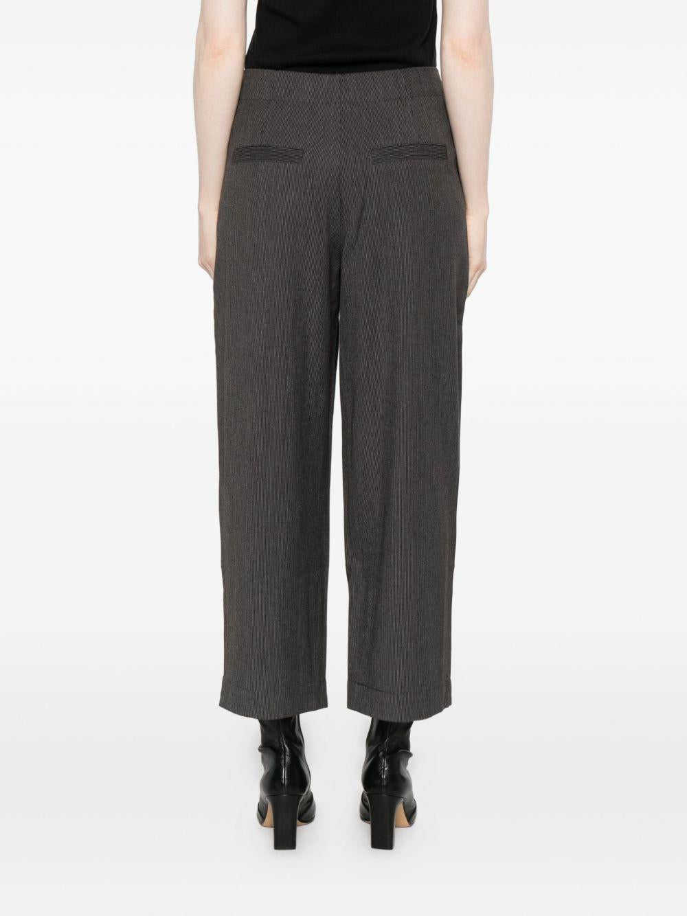 YERSE Pantaloni Crush grigio antracite