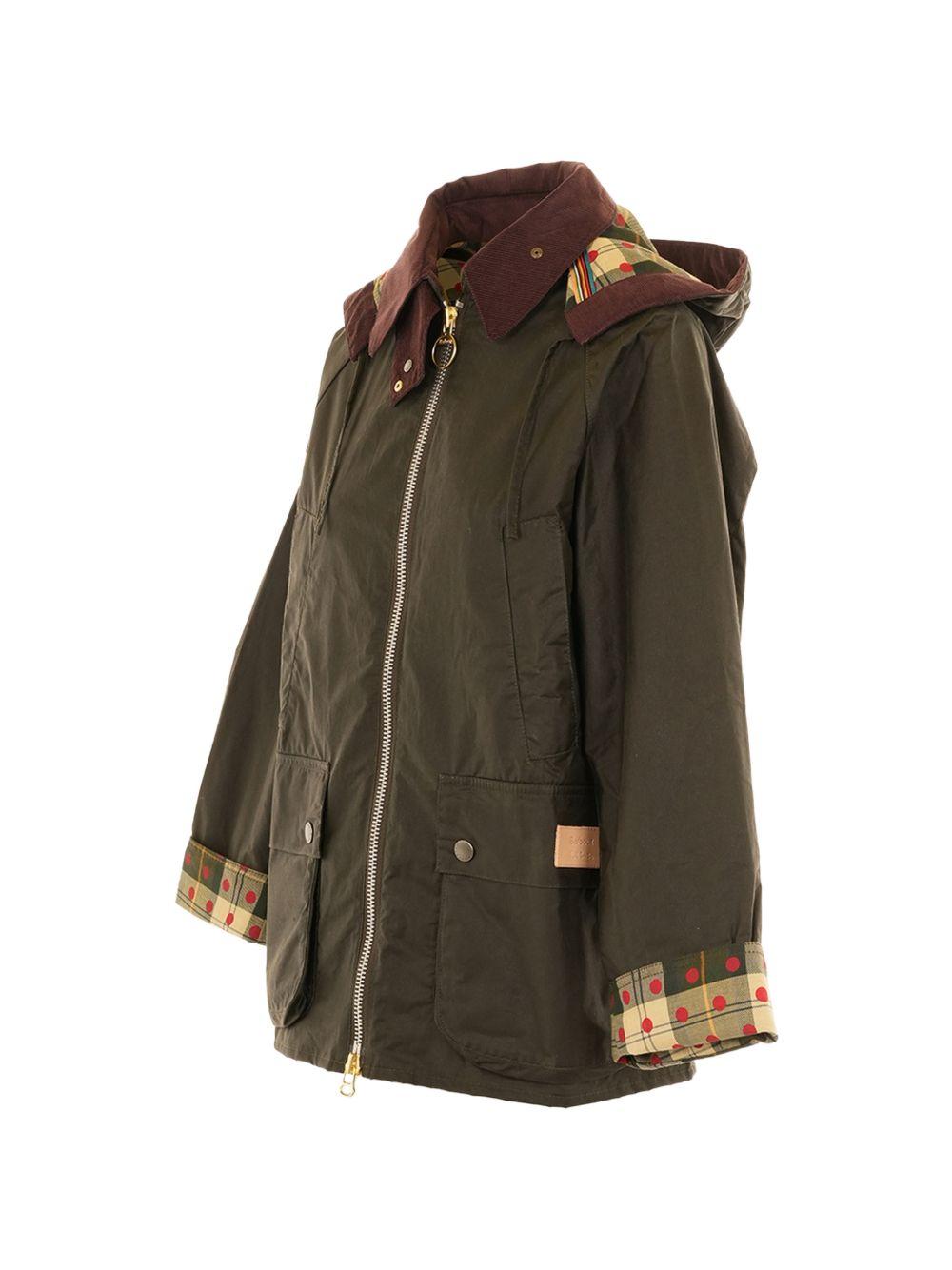 BARBOUR Giacca Bedale verde Paul Smith loves Barbour