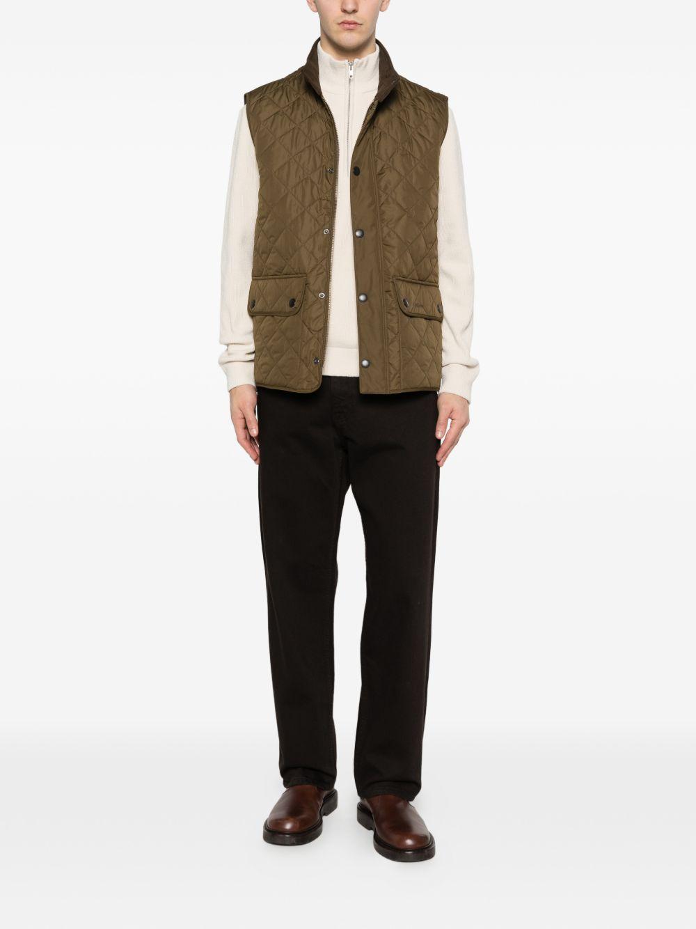 BARBOUR Gilet trapuntato Lowerdale con tasche