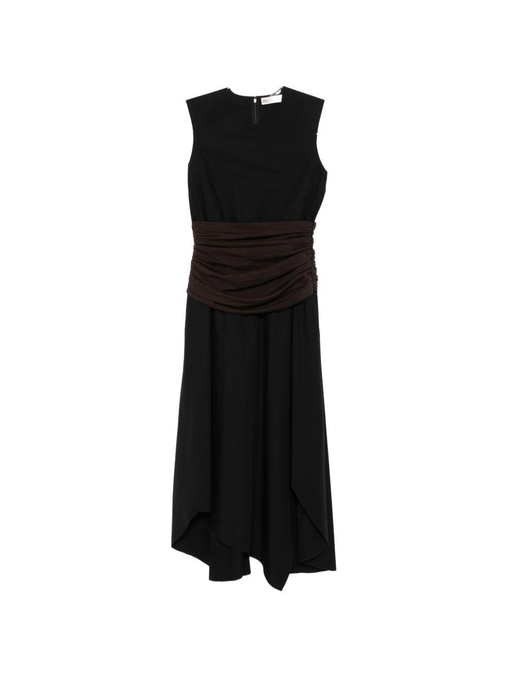 TORY BURCH Abito nero senza maniche